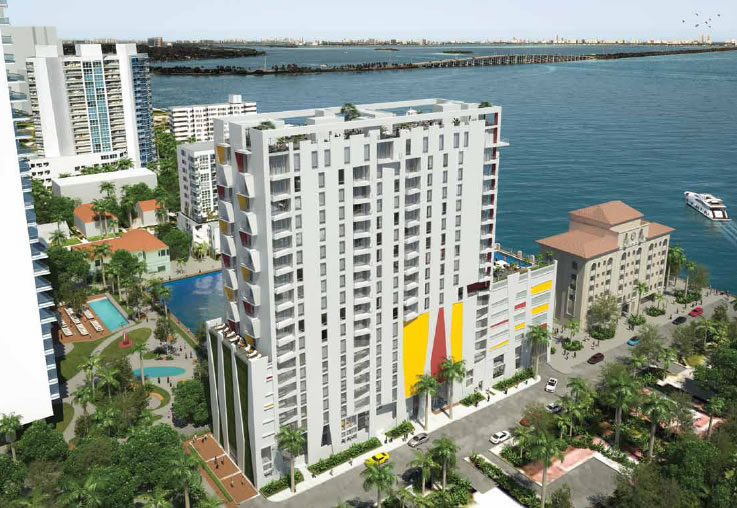 Lançamento - Luxuosos Apartamentos no The Crimson em Miami