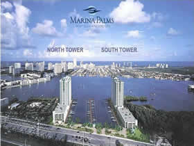 Lançamento Marina Palms em Aventura - Miami -- A partir de $800,000