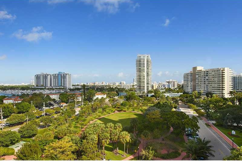 Apartamento mobiliado em Miami Beach $419,000